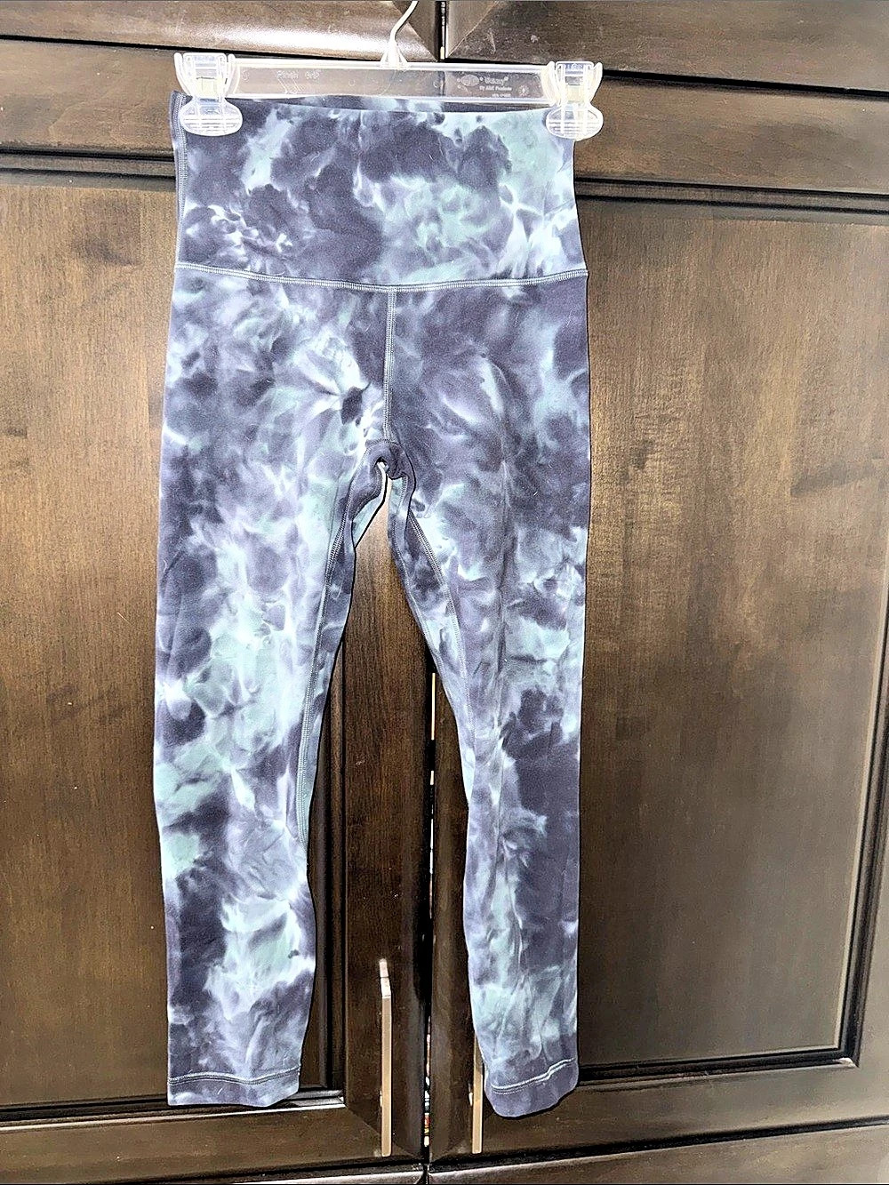 lululemon Align Pant 25" *Diamond Dye Leggings Blue & Green Size 4